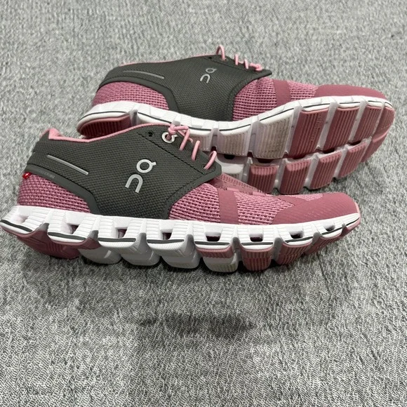 On Cloud 2 Running Shoes Rose Brown Womens Athletic Sneakers Comfort Lightweight - Picture 10 of 11